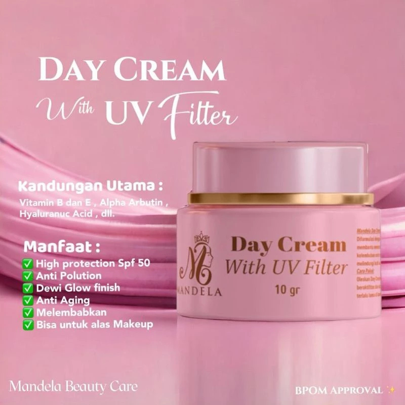 PROMO SKINCARE MBC DAY CREAM  SKINCARE MANDELA BEAUTY CARE CREAM SIANG