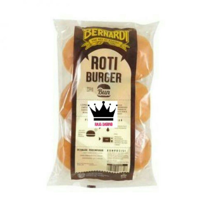 

Roti Burger Bernardi Isi 6pcs