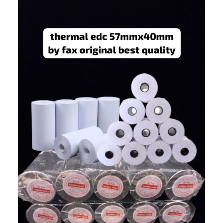 

Get Now Kertas kasir thermal edc bluetooth 58x4 paket 1 Roll