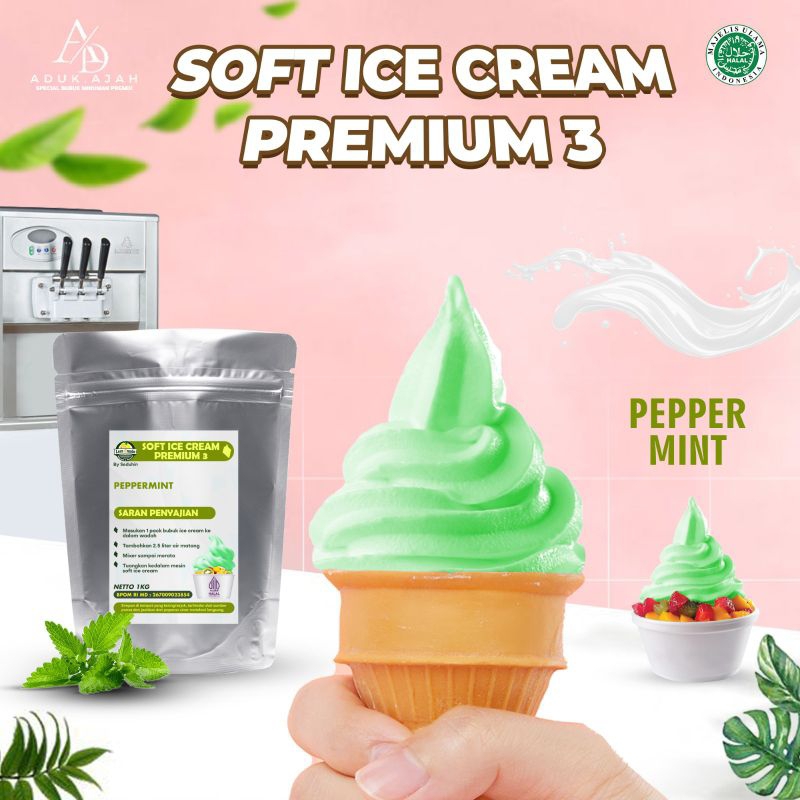 

Bubuk ICECREAM 1000 gram PREMIUM NEW88 / PAPPER MINT ES KRIM