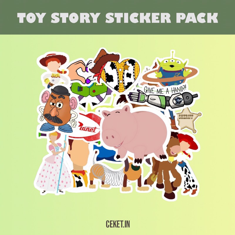 

Toy Story Sticker Pack v1 (18pcs)