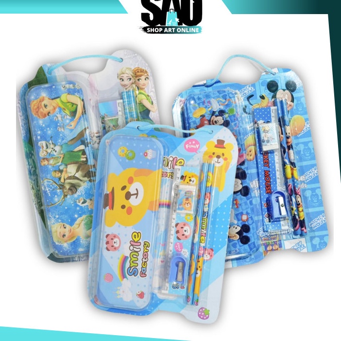 

Hemat Pembelian SAO S6139 Souvenir Stationery Collection Stationery Set Souvenir Anak Fancy Set Anak Motif Karakter Lucu Set Alat Tulis 6 in 1