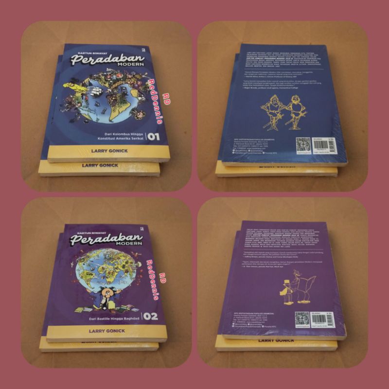 #Kartun Riwayat Peradaban Modern 1 (2024), #Kartun Riwayat Peradaban Modern 2 (2024) - Larry Gonick
