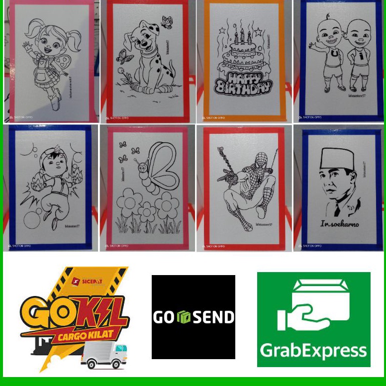

KODE V92N 5pcs ukuran 33x5cmsterofoam mewarnaigabus lukis grosirpartaistyrofoam melukismewarnai sterofoam murah meriah