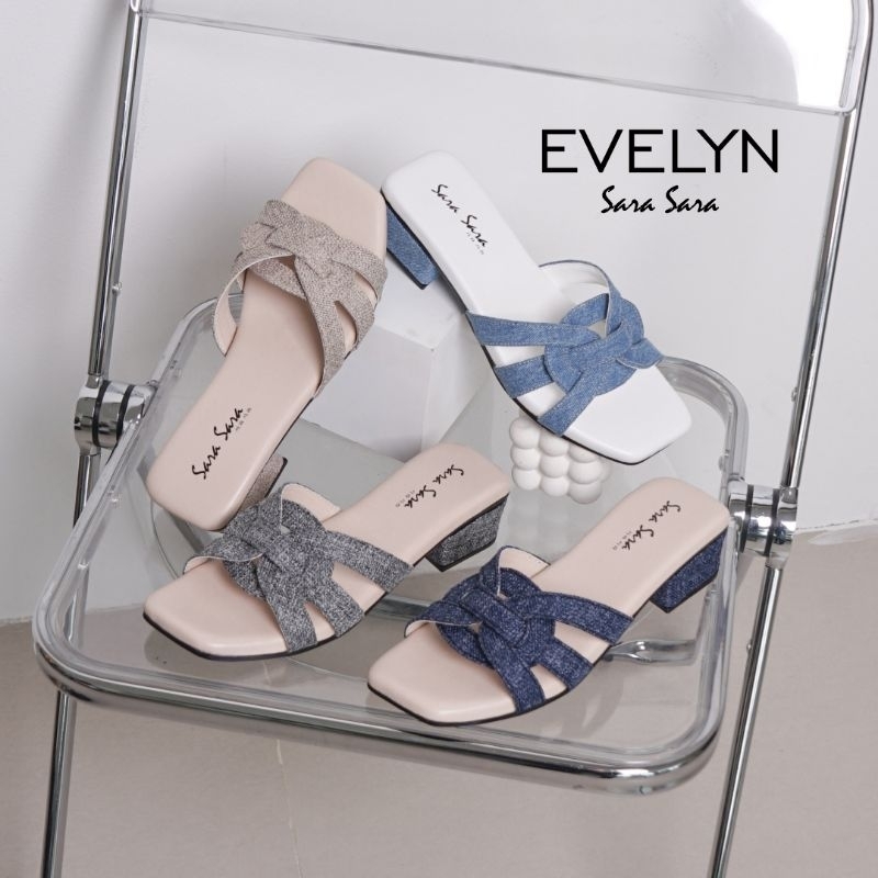 sara sara evelyn/sandal wanita sara sara evelyn