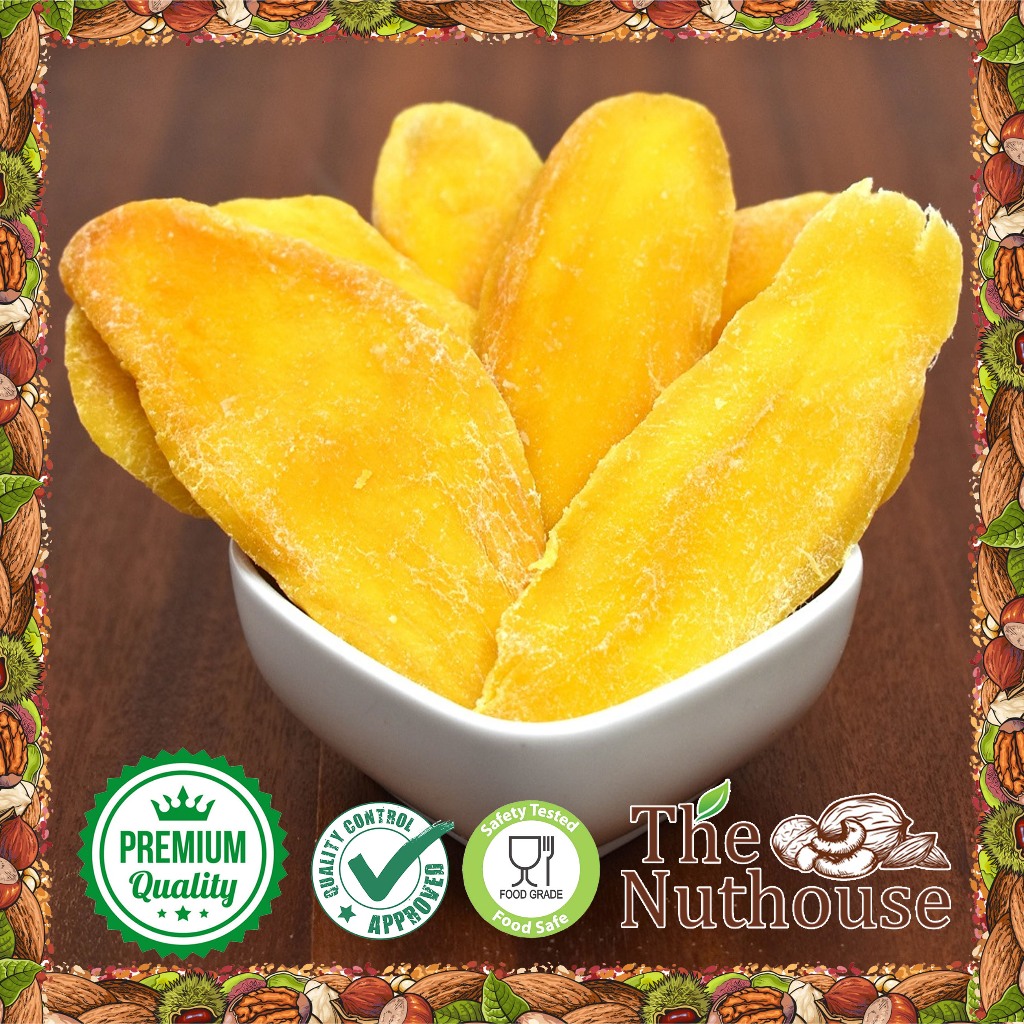 

100gr Dried Mango / Buah Mangga Kering [Premium Fruits]