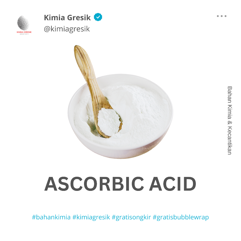 

Ascorbic Acid Food Grade Asam Askorbat Vitamin C 100 gr