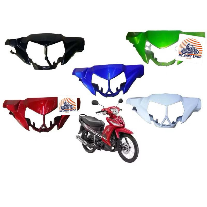 Batok Depan Vega ZR Totok Depan Vega ZR Warna Merah Biru Hijau Hitam Putih