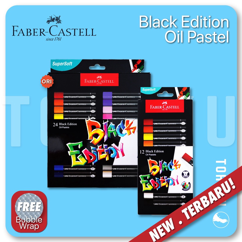 

KODE I32P FaberCastell Black Edition Oil Pastel Series Crayon Faber Castell Black Edition