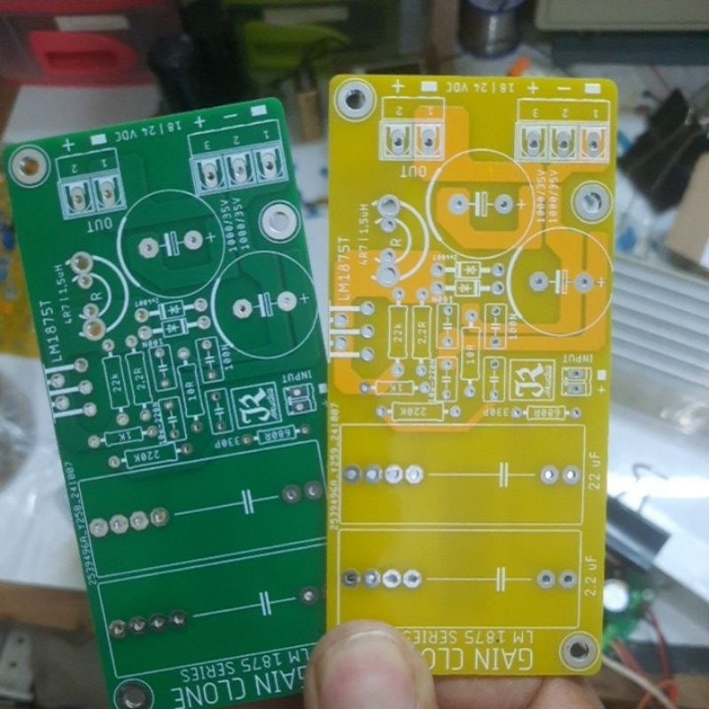 Gain Clone (LM 1875, TDA7293/4, LM3886 dll)