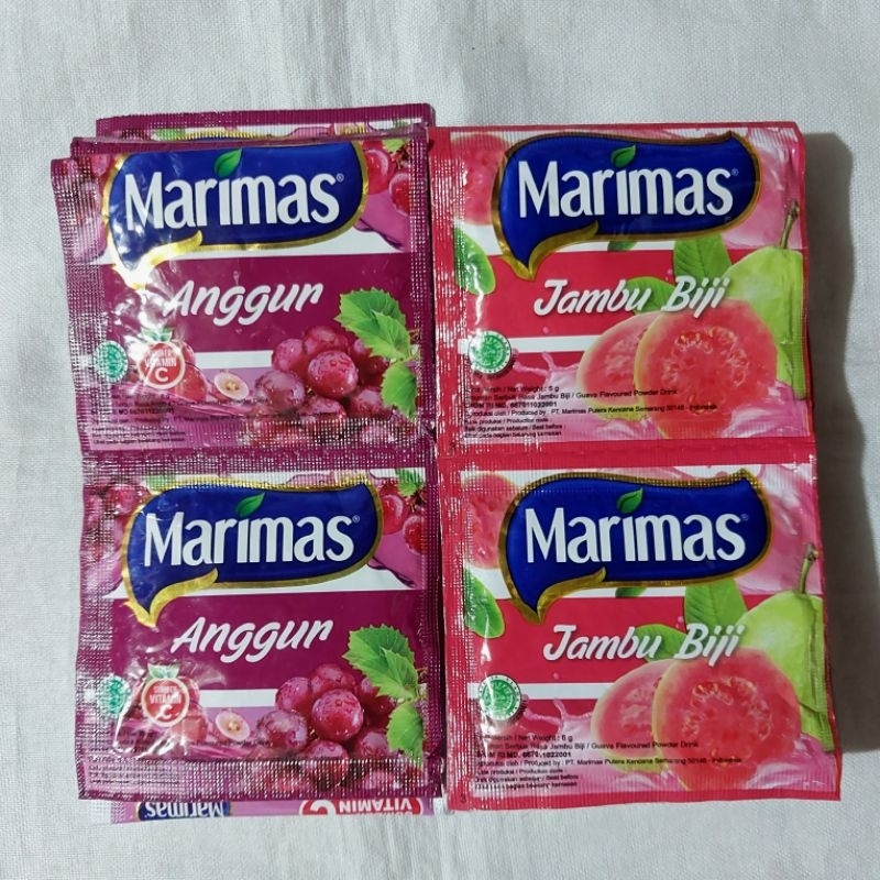 

MARIMAS RASA ANGGUR / JAMBU BIJI (1 renteng isi 10 pcs)