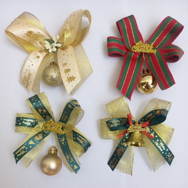 

Pita Natal untuk Bingkisan Kado Hampers - Christmas Decoration