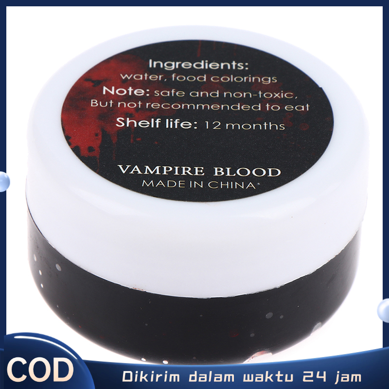 50g Kental Darah Palsu Fake Blood  Cairan Darah Darah Halloween Mainan Darah Palsu