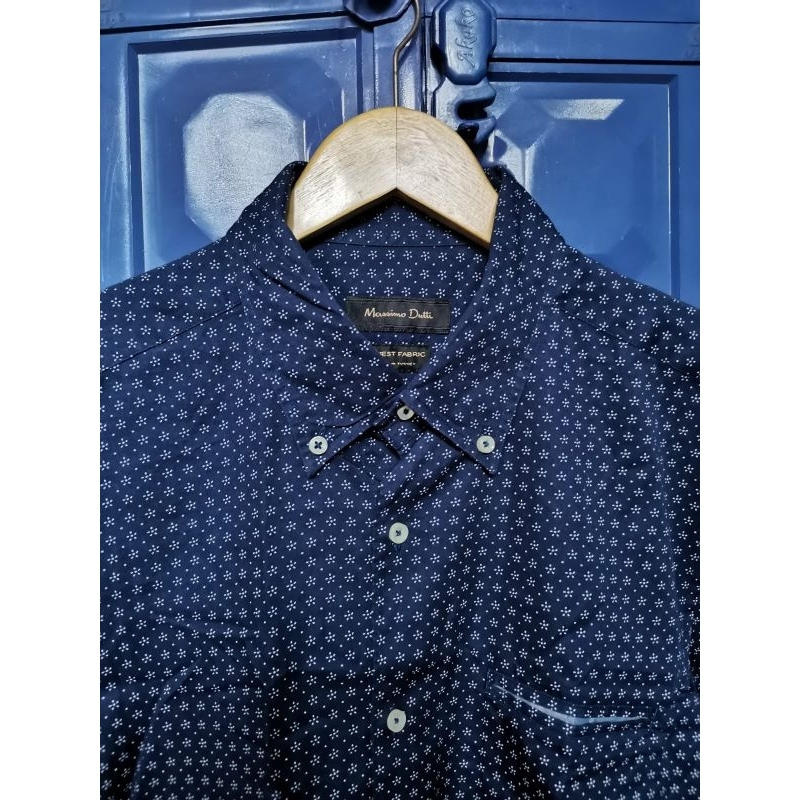 Kemeja Panjang MASSIMO DUTTI ( Size L )