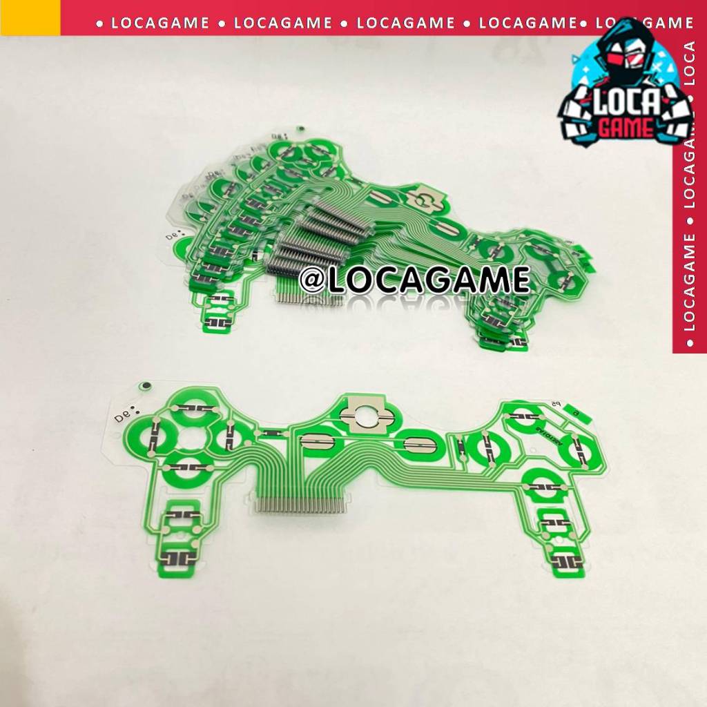 PCB FLEXIBLE MIKA STICK STIK PS3 OM SIXAXIS HIJAU SOCKET TANCAP