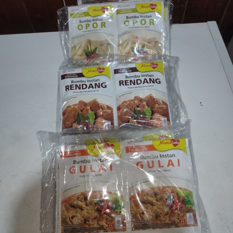 

mamasuka bumbu instant gulai rendang opor per sachet