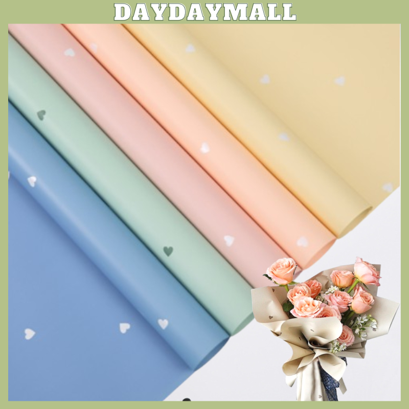 

Kertas Buket Bunga Florist Flower Wrapping Paper Motif Love 6134