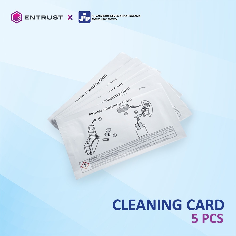 CLEANING CARD (5) ISOPROPANOL, SIGMA/SD307/CE/CD