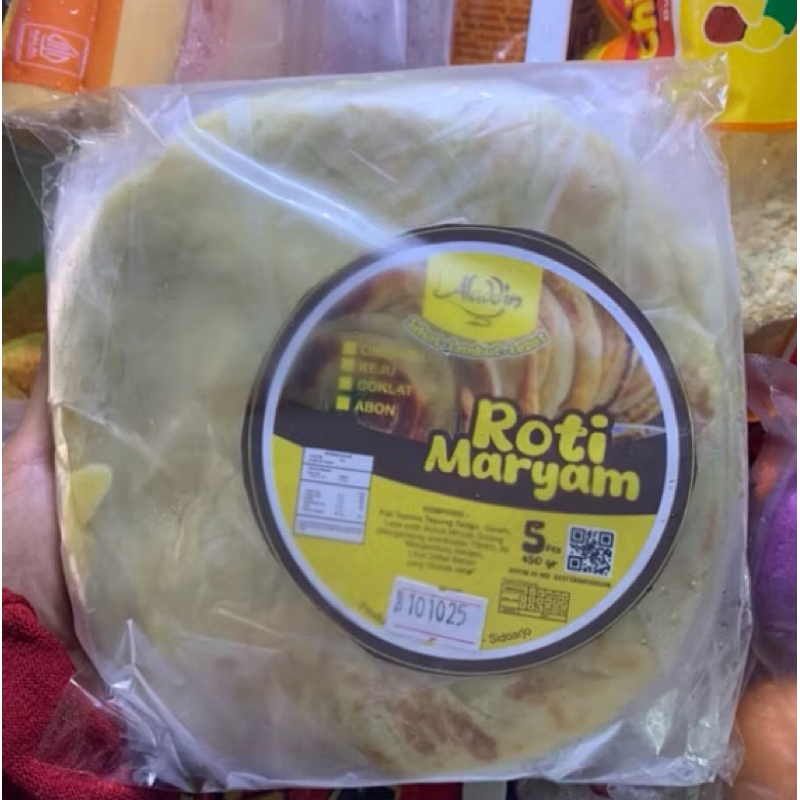 

Roti Maryam Aladdin Jumbo isi 5