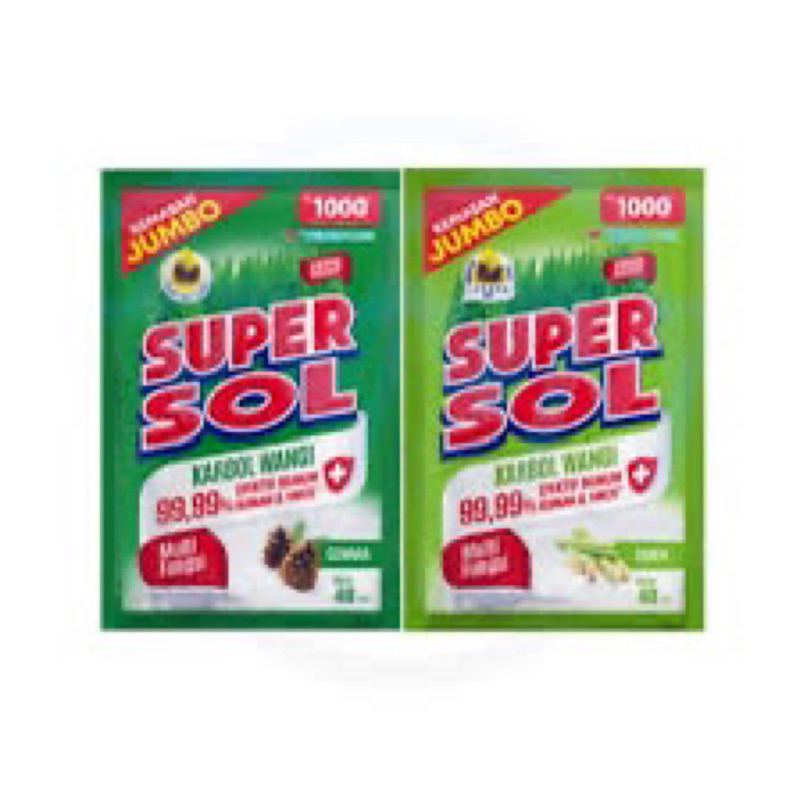 SUPERSOL CARBOL Sachet 40 ML / DUS ( 48 Sachet )