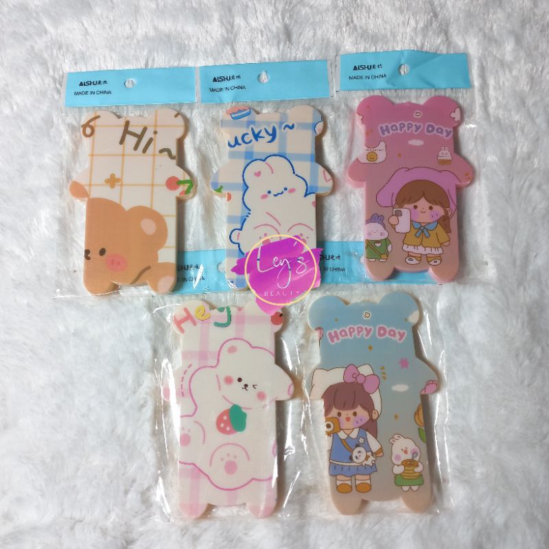 Cermin + Sisir || Cermin Karakter || Cermin Beruang || Cermin Lucu || Cermin Travel Size || Kaca Lip