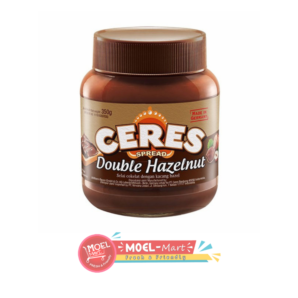 

CERES CHOCO DOUBLE HAZELNUT 350GR