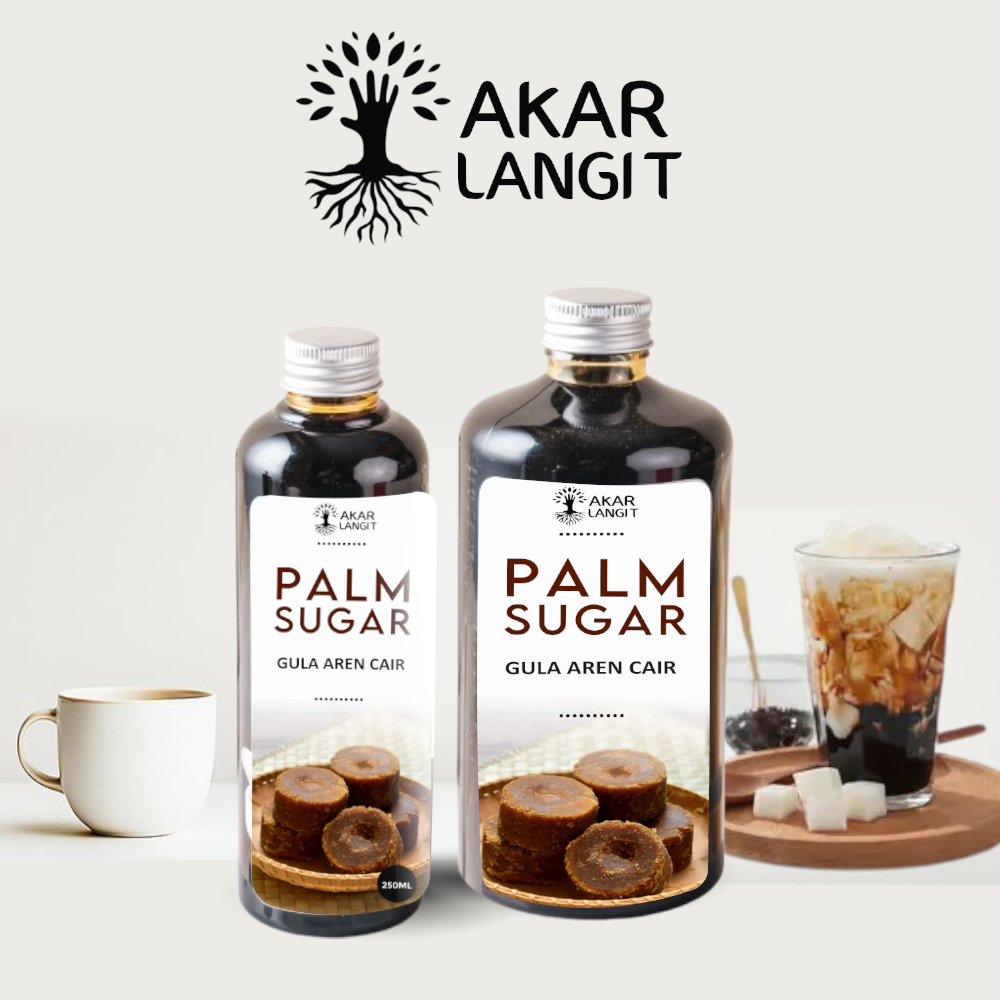 

Gula Aren Cair / Liquid Palm Sugar 500ml Akarlangit