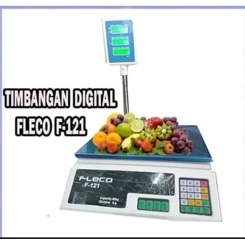 timbangan  digital serba guna 30kg fleco 121