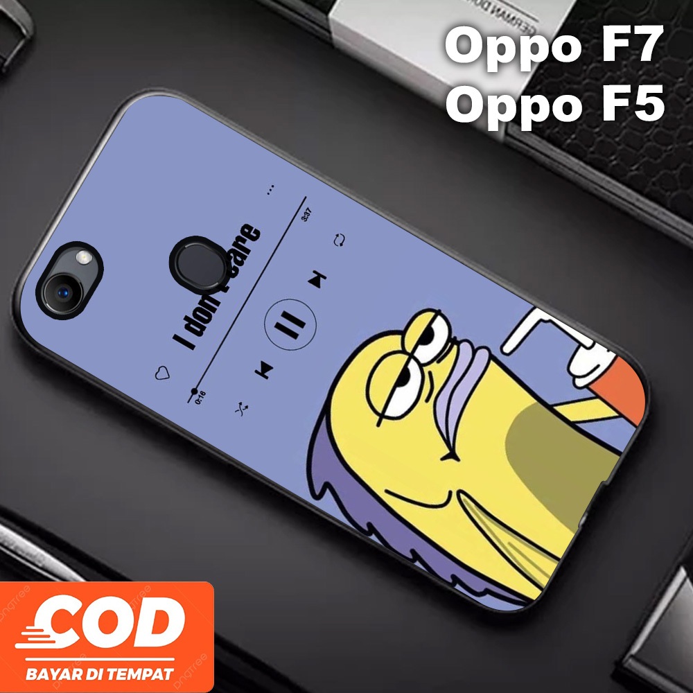 [A16] Squidward Aesthetic Custom Aesthetic Casing Oppo F7 Case Oppo F5 Unisex Keren Terbaru