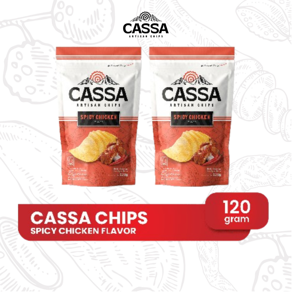 

Cassa Spicy Chicken 120 gram - 2pcs
