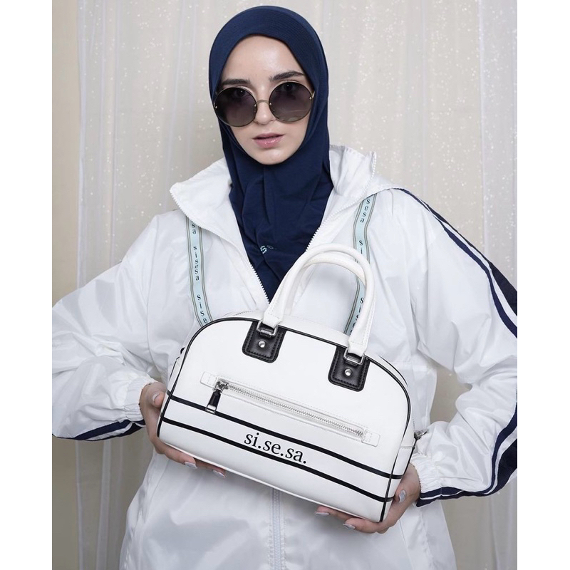 Tas sisesa Bowling white