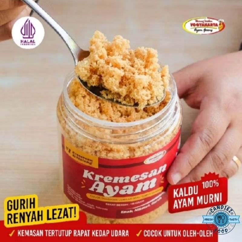 

Kremesan Ayam kemasan 175gr by Warung Lesehan Yogyakarta