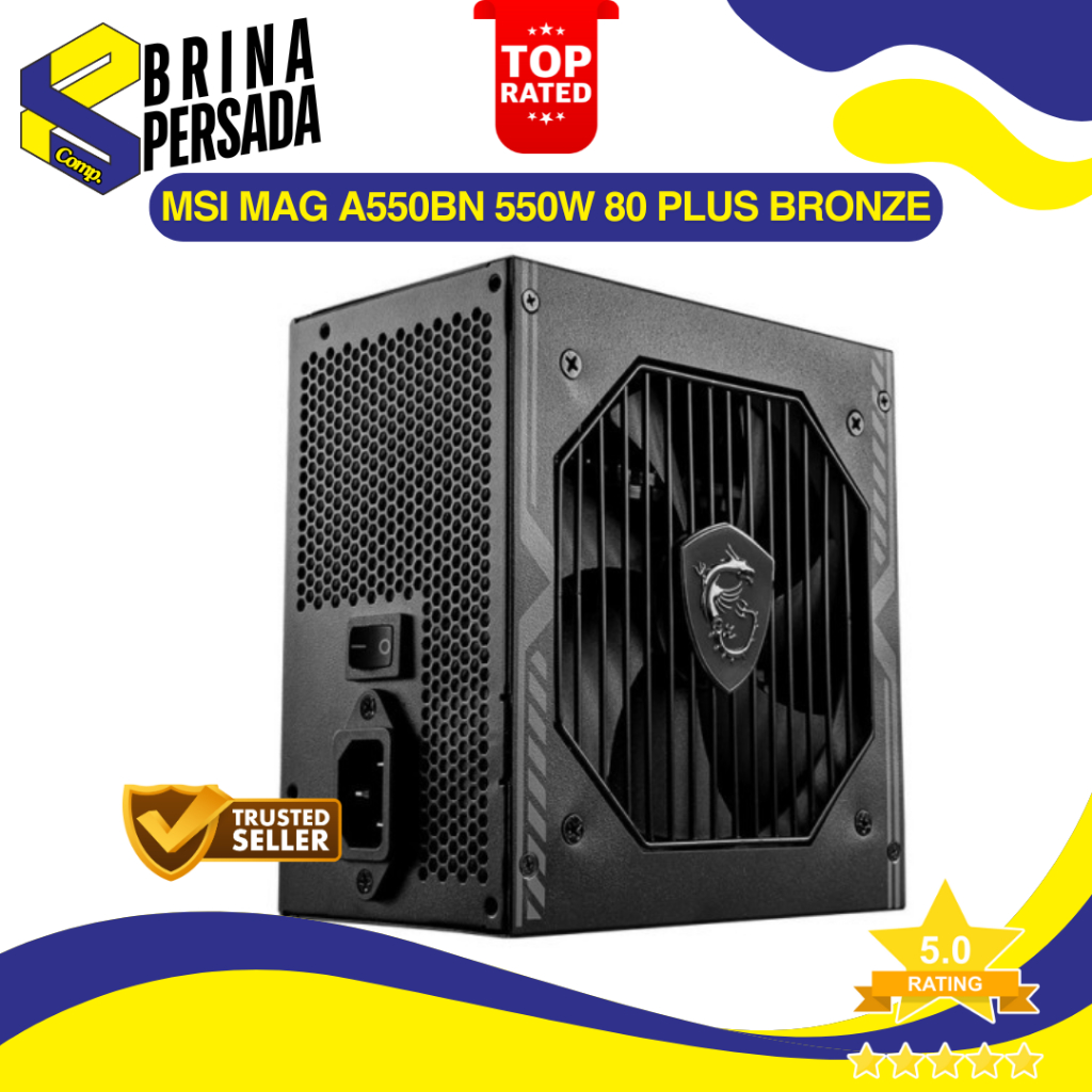 MSI MAG A550BN 550W 80 PLUS BRONZE