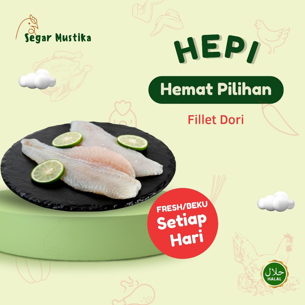 

Fillet Dori / Ikan Dori Fillet