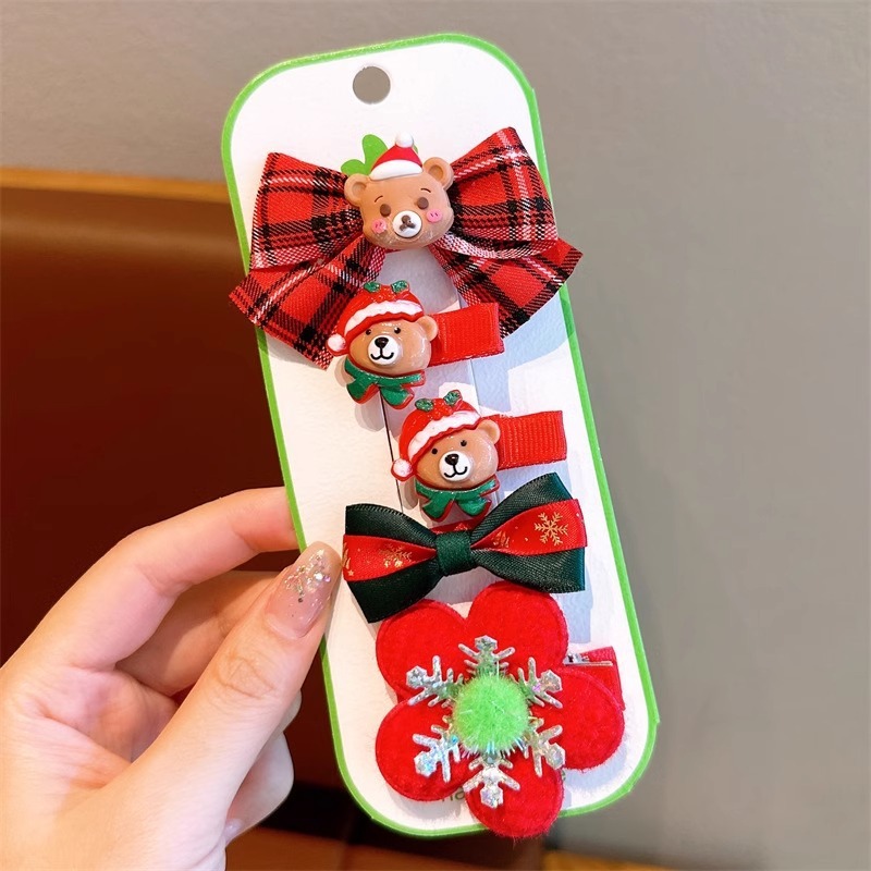 Jepitan Rambut Anak Natal / Pin Natal Jepitan Rambut Pin Merry Christmas Jepitan Rambut Natal | Jepi