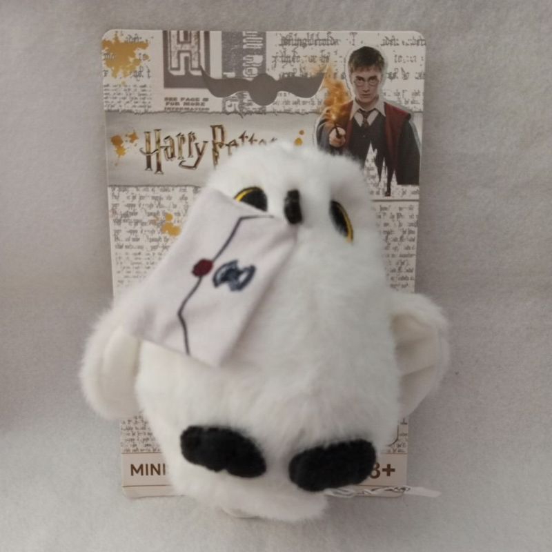 Boneka Mini Owl Harry Potter Surat di mulut ori Miniso