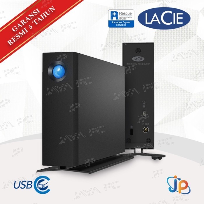 LaCie D2 Professional Desktop 20TB - HDD /HD / Harddisk USB-C 3.1