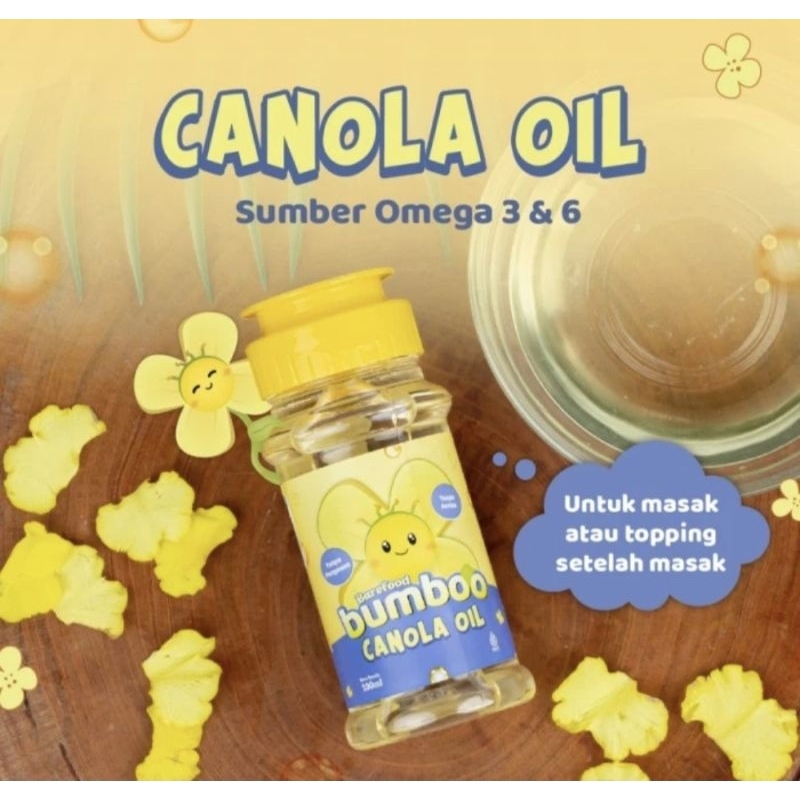 

BUMBOO Canola Oil - Sumber Lemak Omega 3 6 dan 9