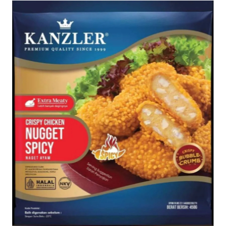 

KANZLER Crispy Nugget Spicy 450Gr