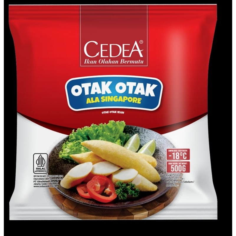 

OTAK OTAK SINGAPORE CEDEA 500 GRAM || PALEMBANG || TOPING SEBLAK || SUKI