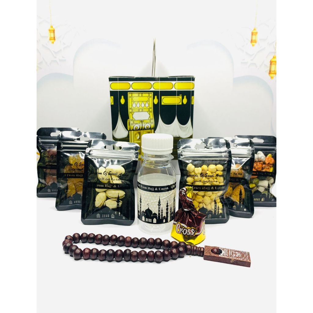 

OLEH OLEH HAJI DAN UMROH PAKET BOX KABAH KLIP HITAM SABLON