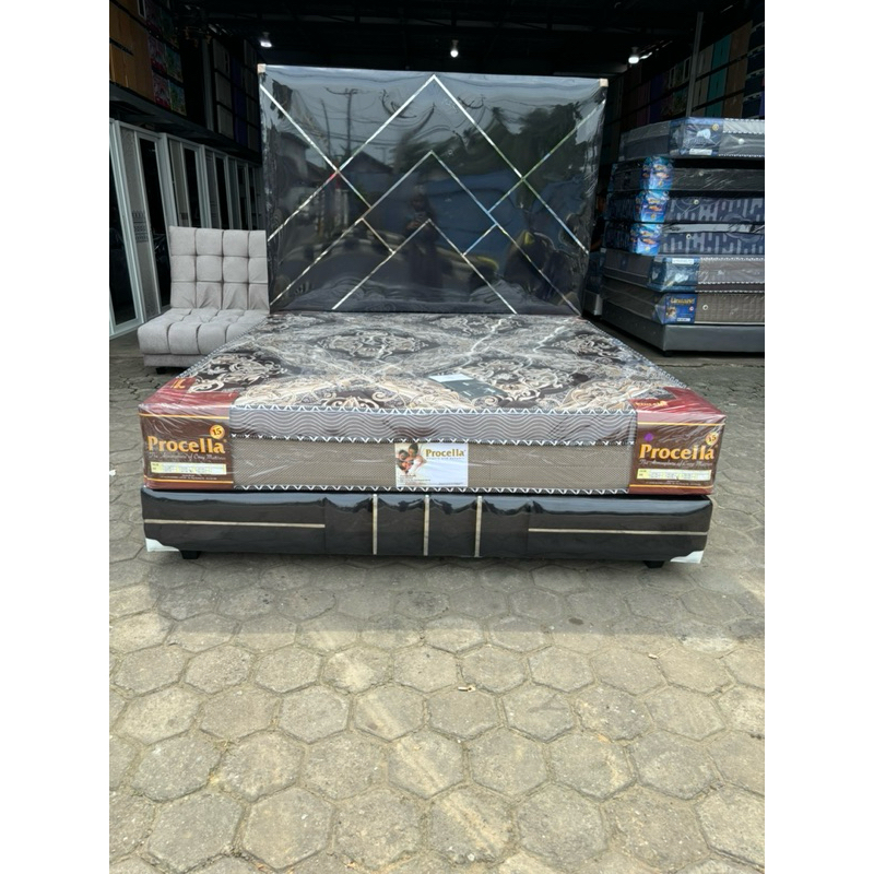 Divan Sultan Tinggi 180+ Kasur Procella By :Mebel Hakim
