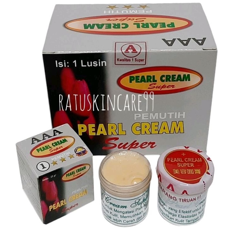 CREAM PEARL CREAM KUALITAS SUPER LUSINAN