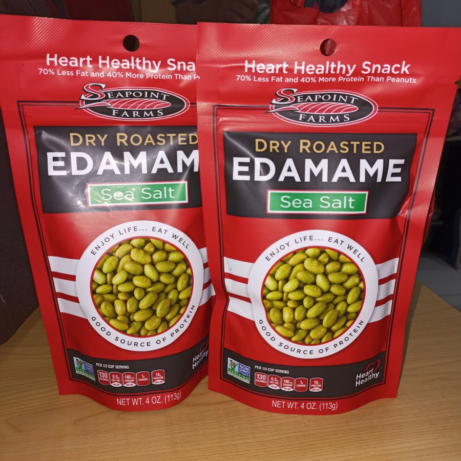

Dry Roasted Edamame Sea salt