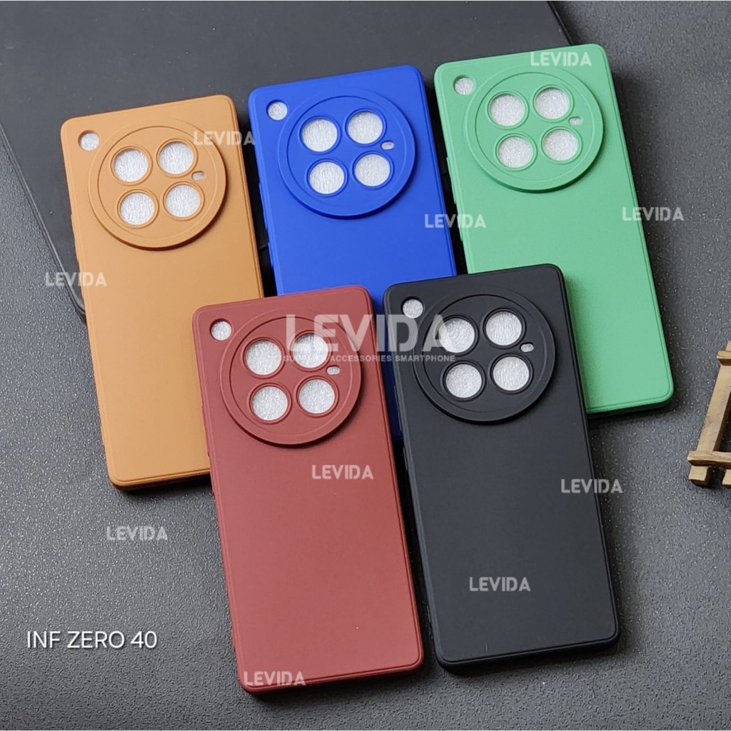 Infinix Zero 40 case Pro Kamera Warna Macaron Case Infinix Zero 40