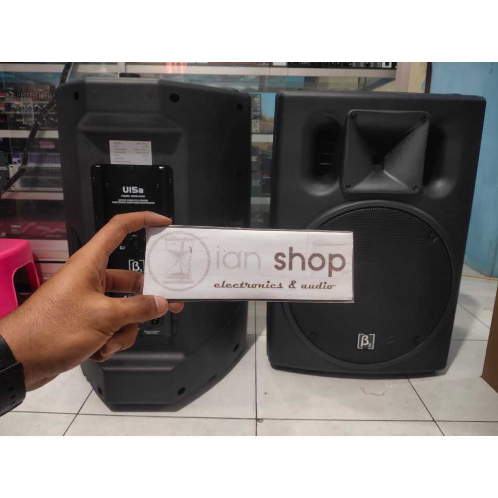 Speaker Aktif Monitor Beta3 U15A 15 inchi Beta 3 U 15A U 15 A 15in