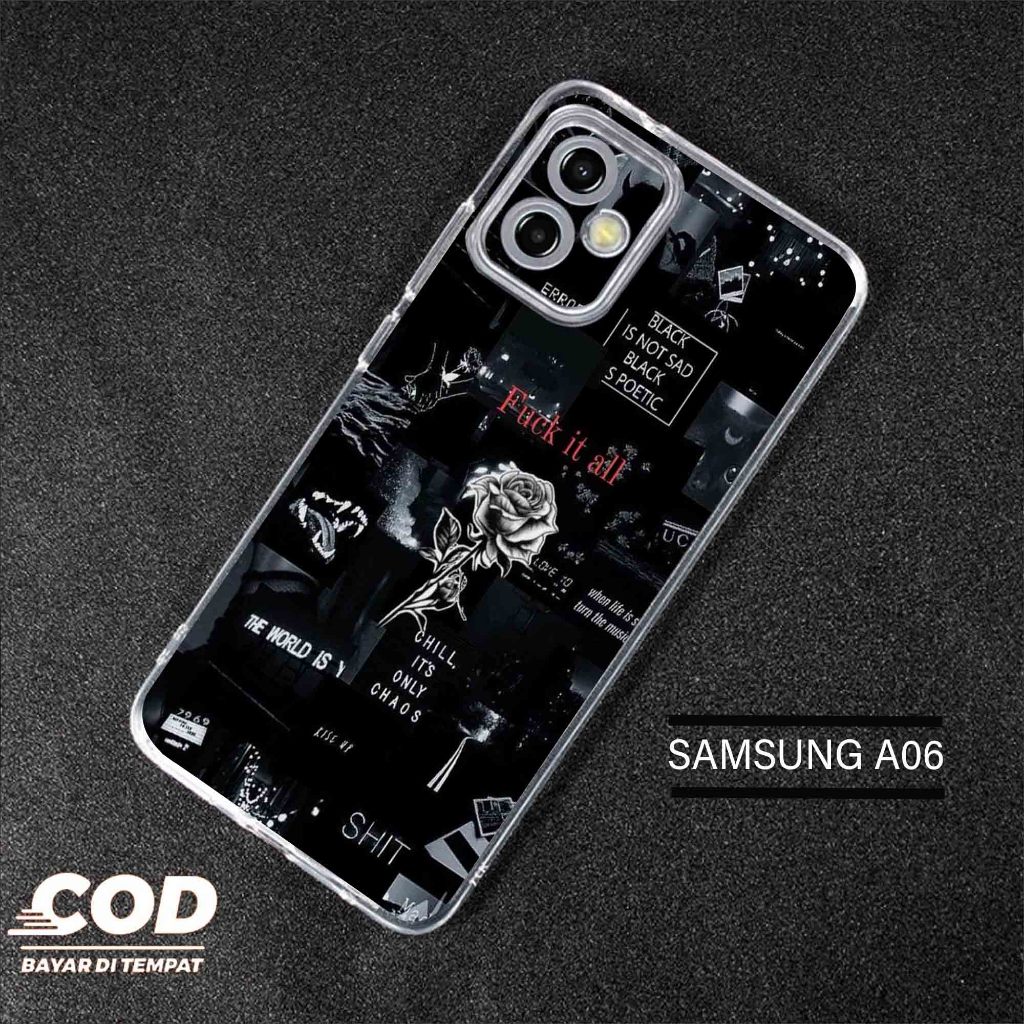 Case Samsung A06 Terbaru - Casing Samsung a06 - Softcase karet motif gambar AESTJOY - Kesing Hp - Si