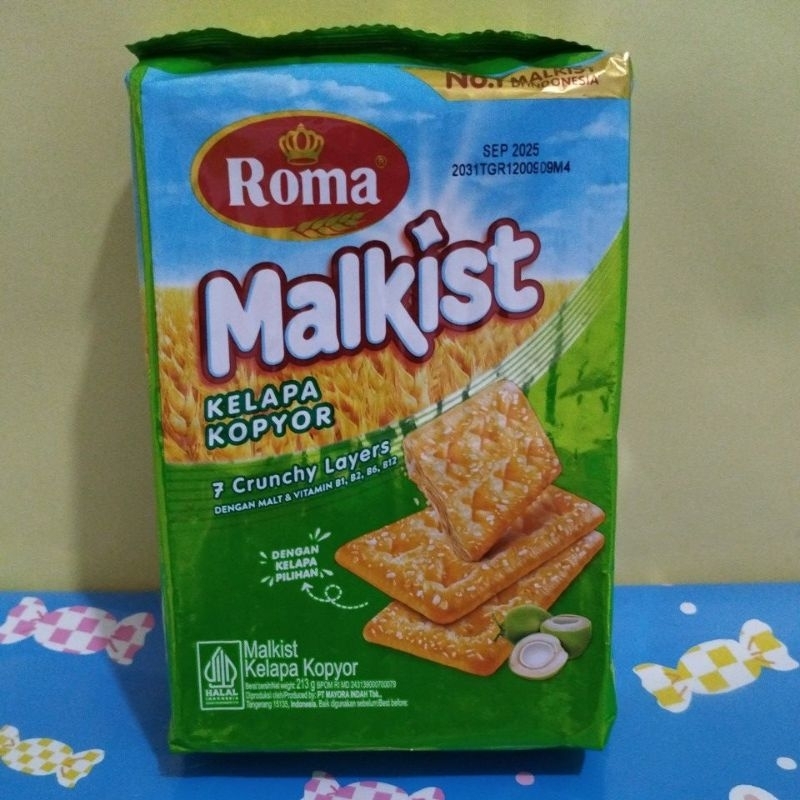 Roma Malkist Kelapa Kopyor