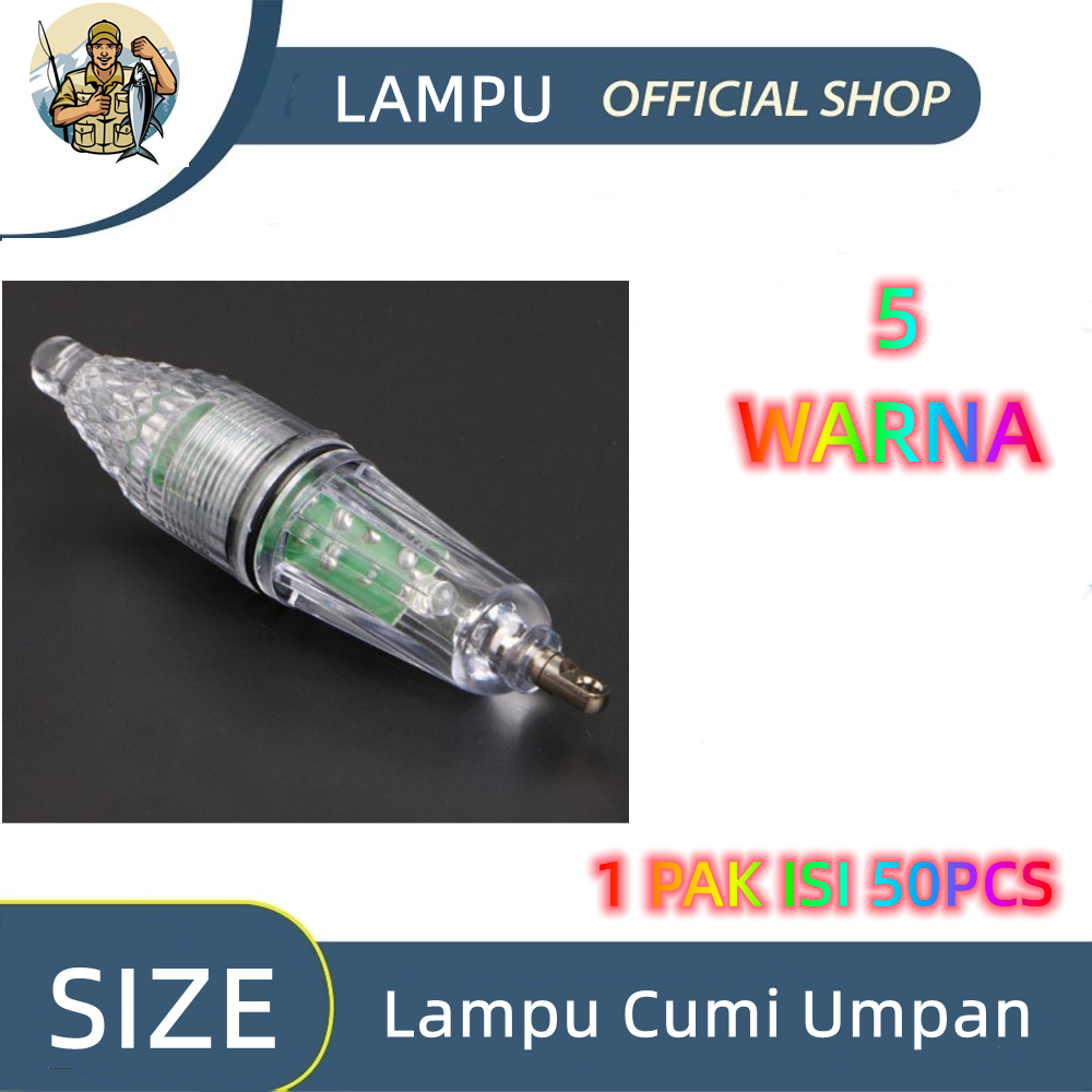 Lampu cumi Umpan Pancing Lampu Kecil Dengan Lampu Led Untuk Menarik Perhatian Ikan