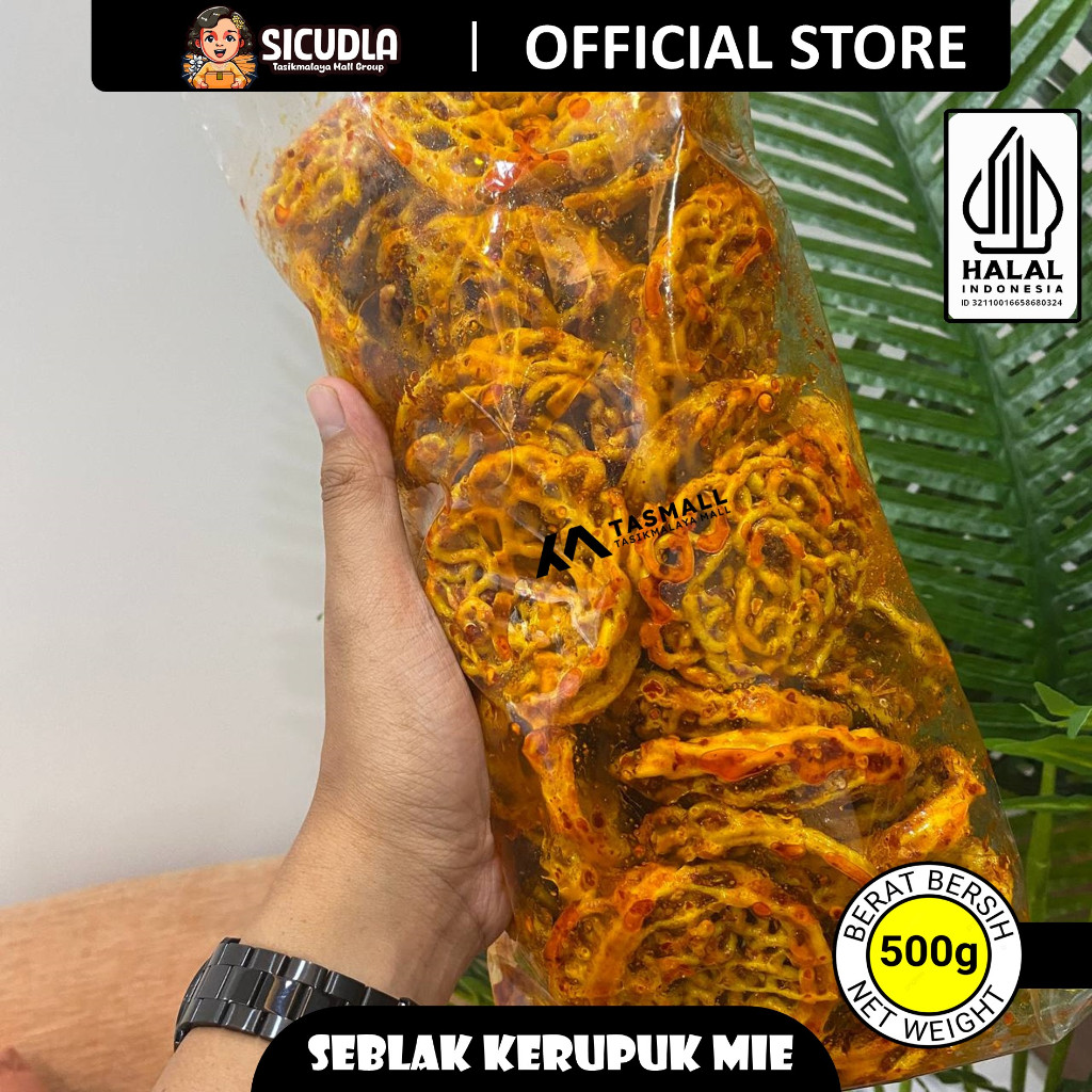 

【PROMO】500gram - SEBLAK BETON - SEBLAK SISIR - SBLAK KERUPUK MIE - SEBLAK ASBES JENGKOL - RENYAH - Pedas Chili Oil